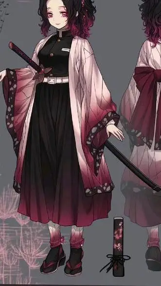 ai character: kny background