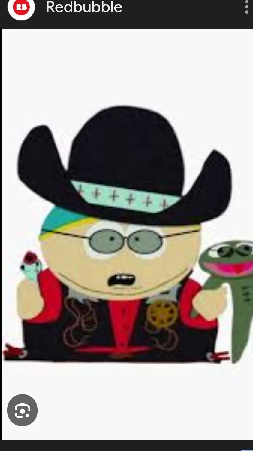 ai character: sheriff cartman background