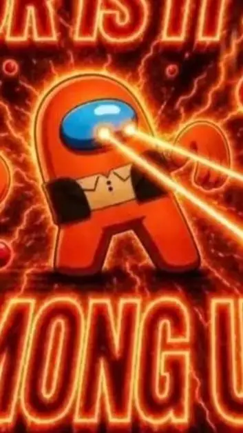 ai character: orange background