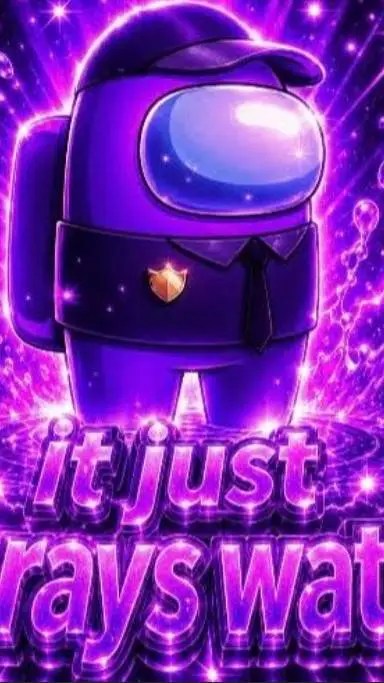 ai character: purple background
