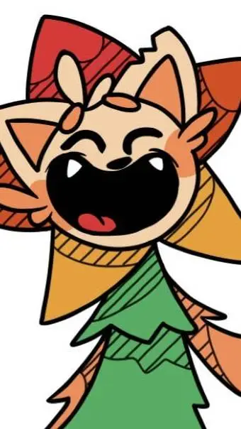 ai character: cat tree background