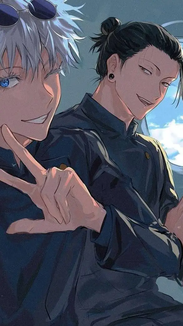 ai character: gojo x geto background