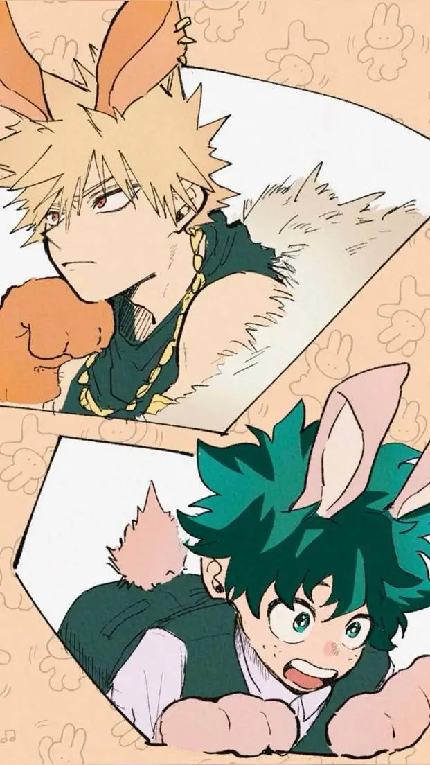 ai character: All might Bunny  background
