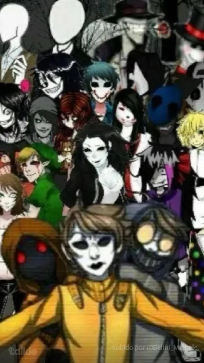 ai character: Creepypastas background