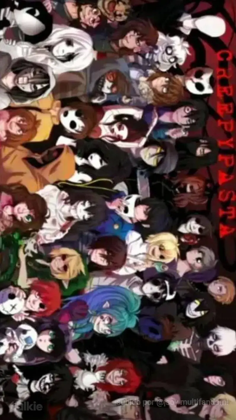 ai character: Creepypastas background