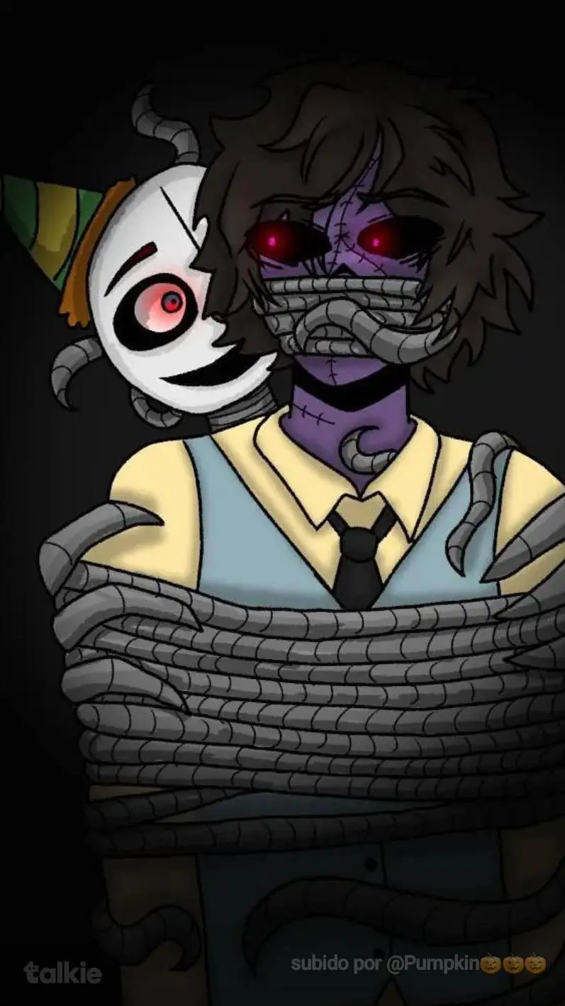ai character: Ennard x Afton background