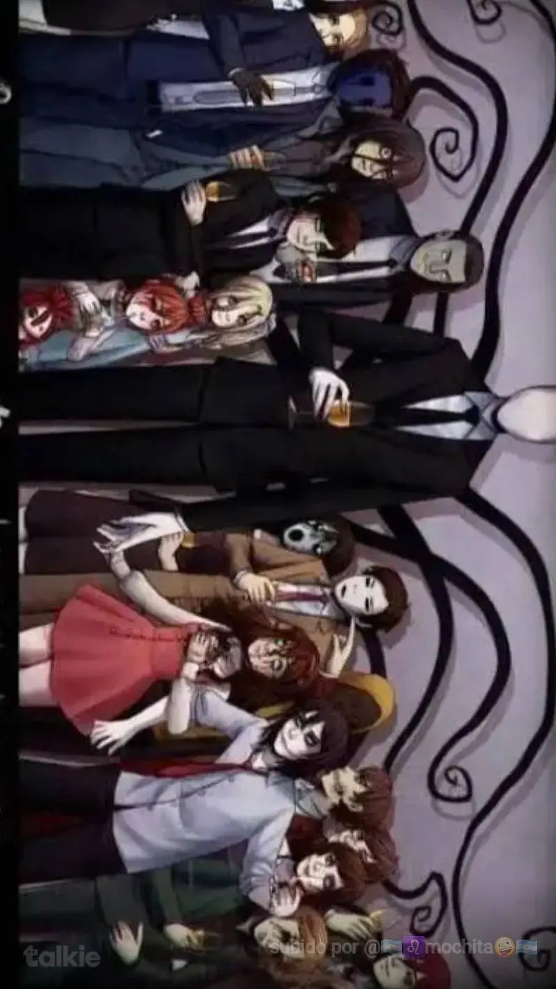 ai character: Los creepypastas background