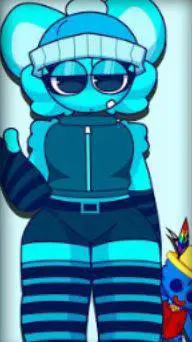 ai character: sky misfitmix background