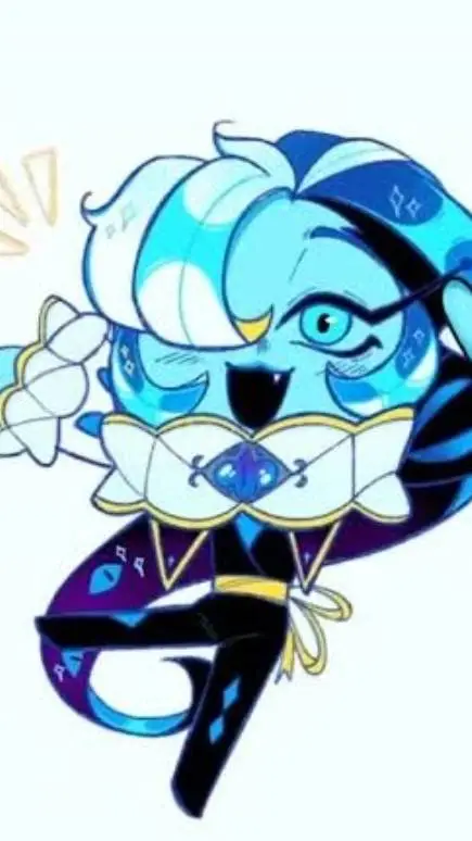 ai character: shadow milk?? background