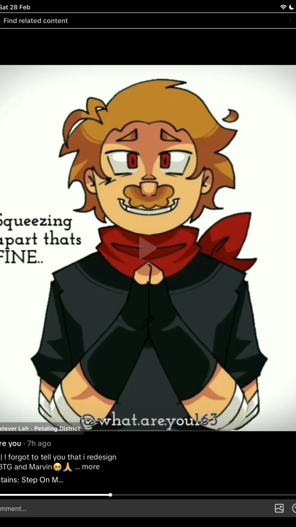 ai character: Marvinguy*dbtg* background
