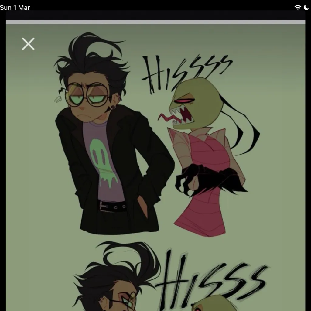 chat with ai character: Dib