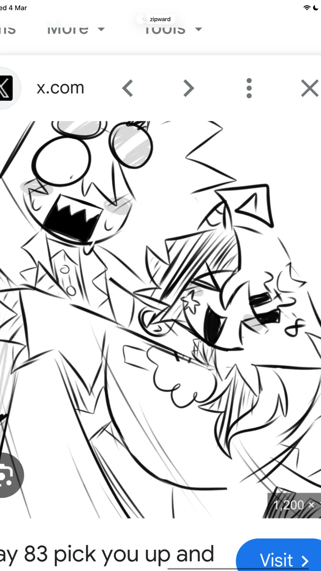 ai character: Zipward background