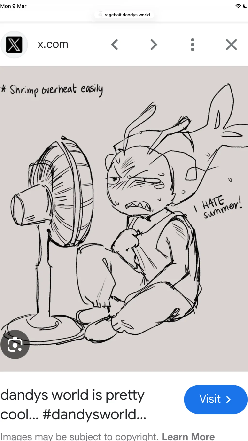 ai character: Rage bait background