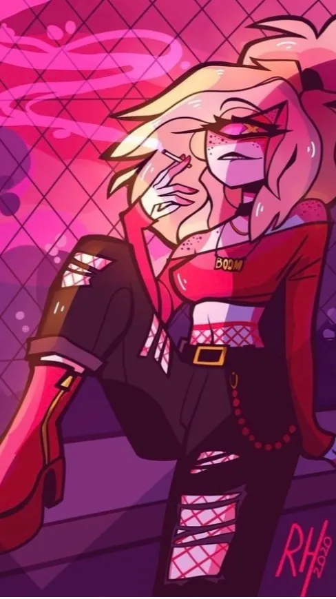 ai character: ✰ℂ𝕙𝕖𝕣𝕣𝕚 background