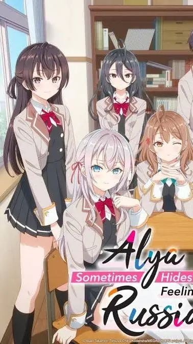 ai character: Alya sometimes  background
