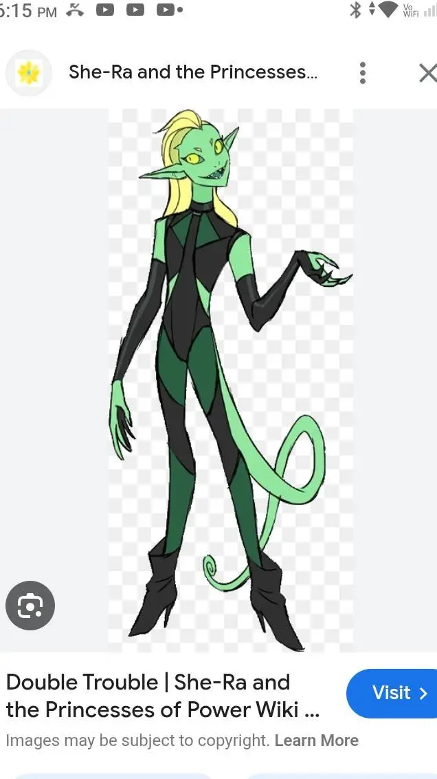 ai character: Double Trouble  background