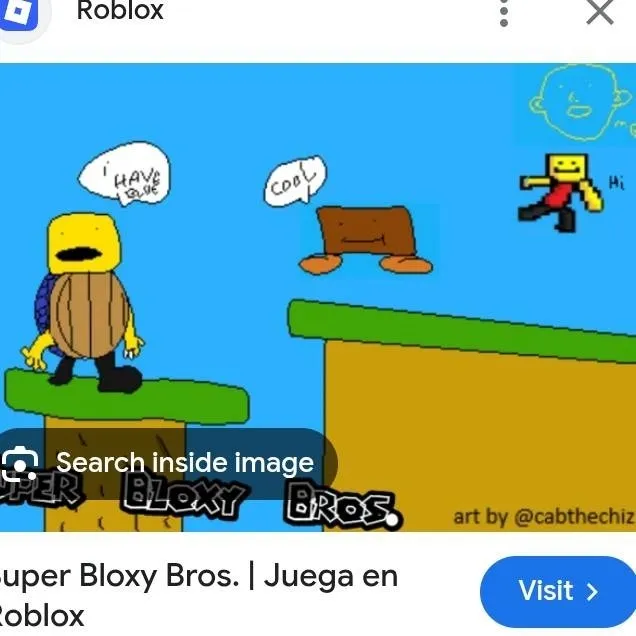 chat with ai character: Super Bloxy Bros.
