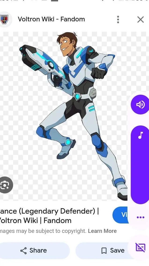 ai character: Lance  background