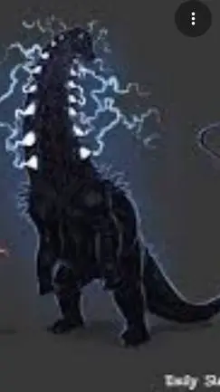 ai character: scary brontosaurus background