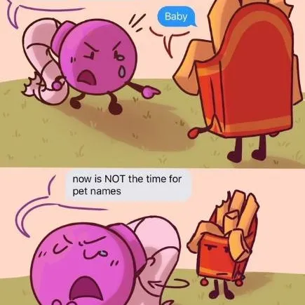 chat with ai character: bomby x fries 