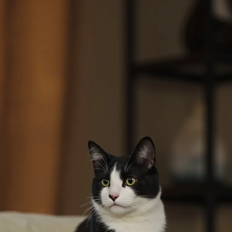 chat with ai character: slow speak cat