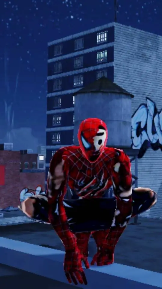 ai character: spiderman background