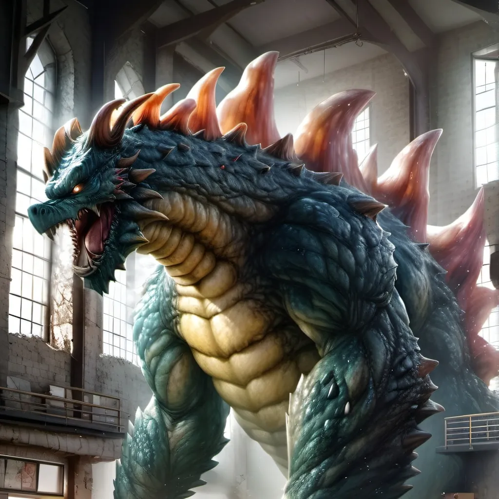 chat with ai character: kaiju school