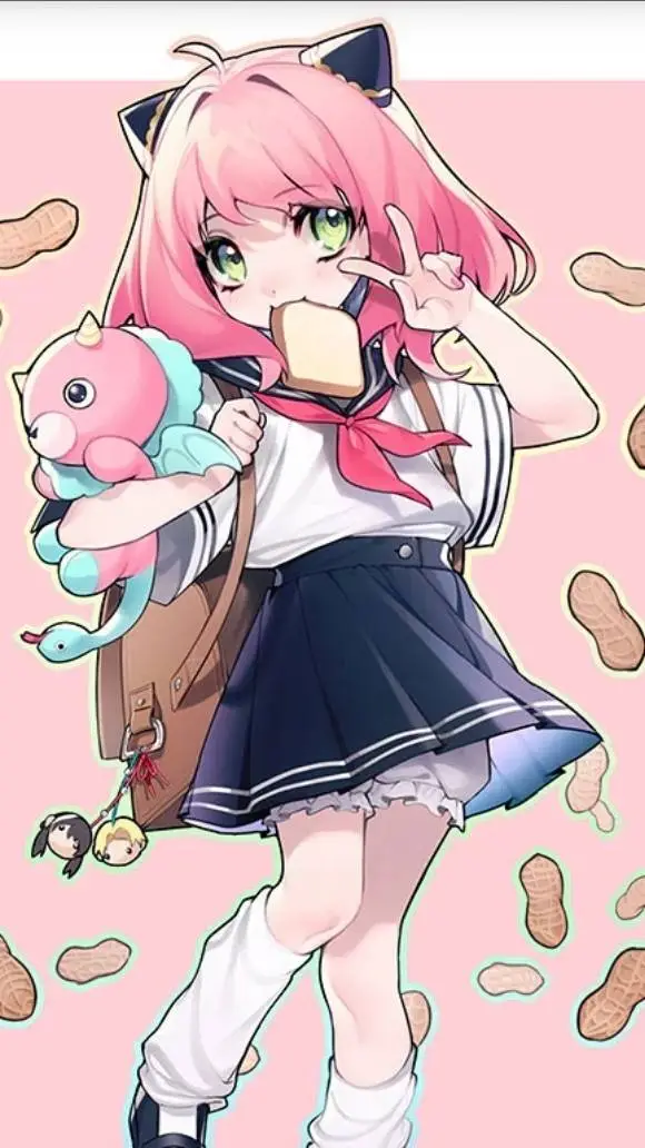 ai character: Anya Forger background