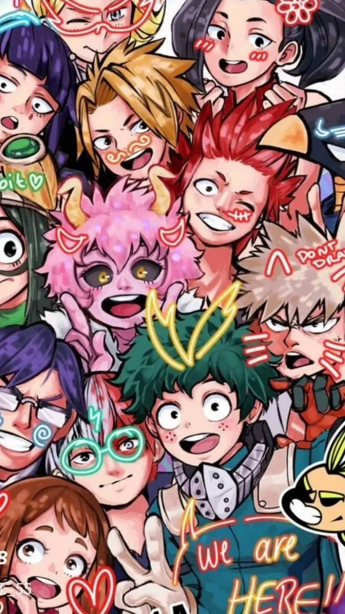 ai character: Mha request talkie background