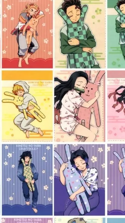 ai character: Kny Sleepover background