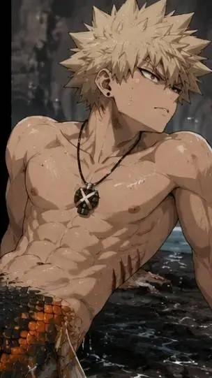 ai character: Merman Bakugko💥 background
