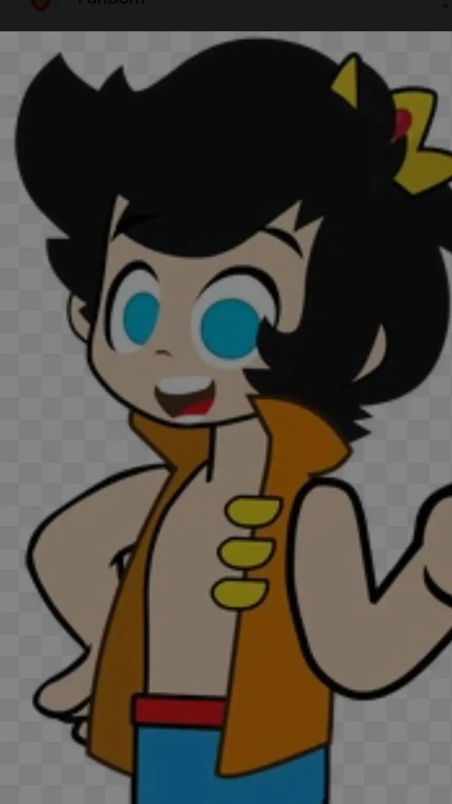 ai character: trollino background