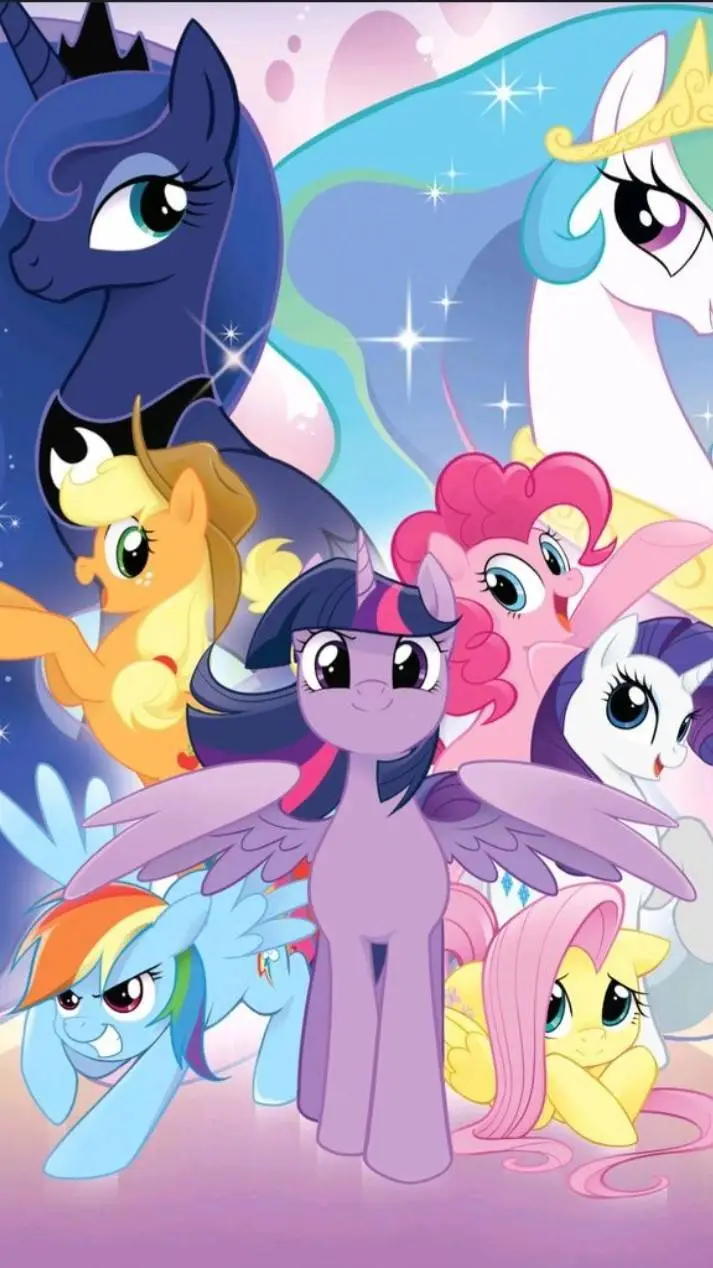 ai character: My little pony background