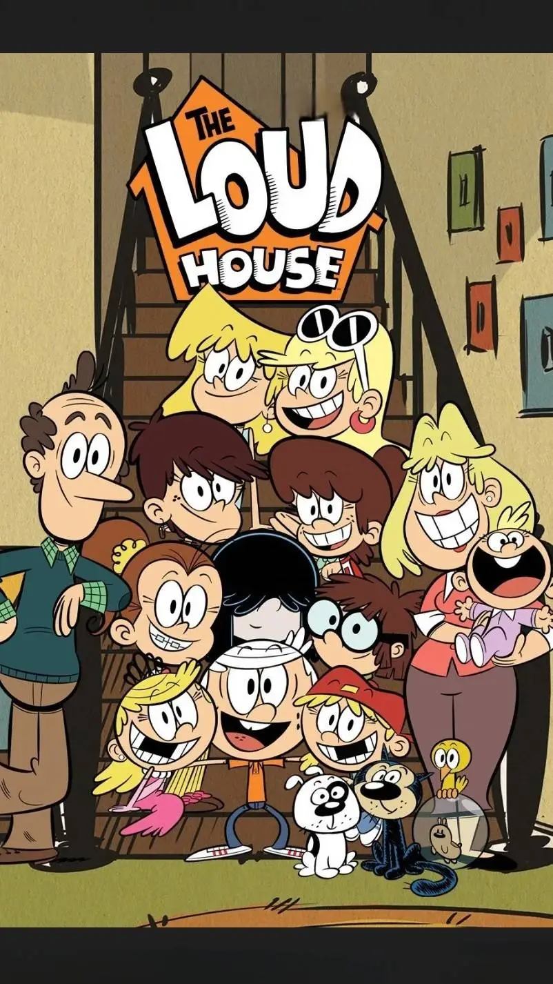 ai character: The Loud House background