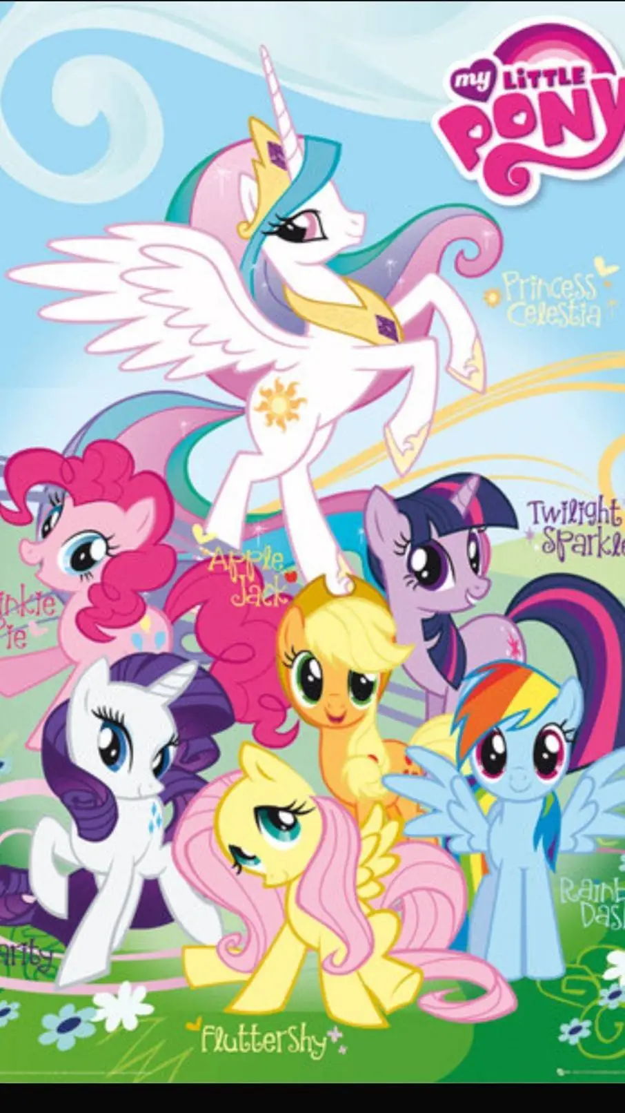 ai character: My little pony background