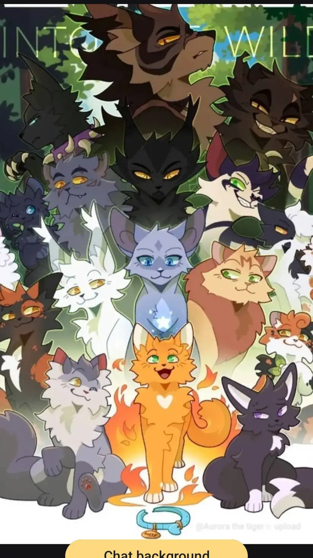 ai character: Warrior cats background