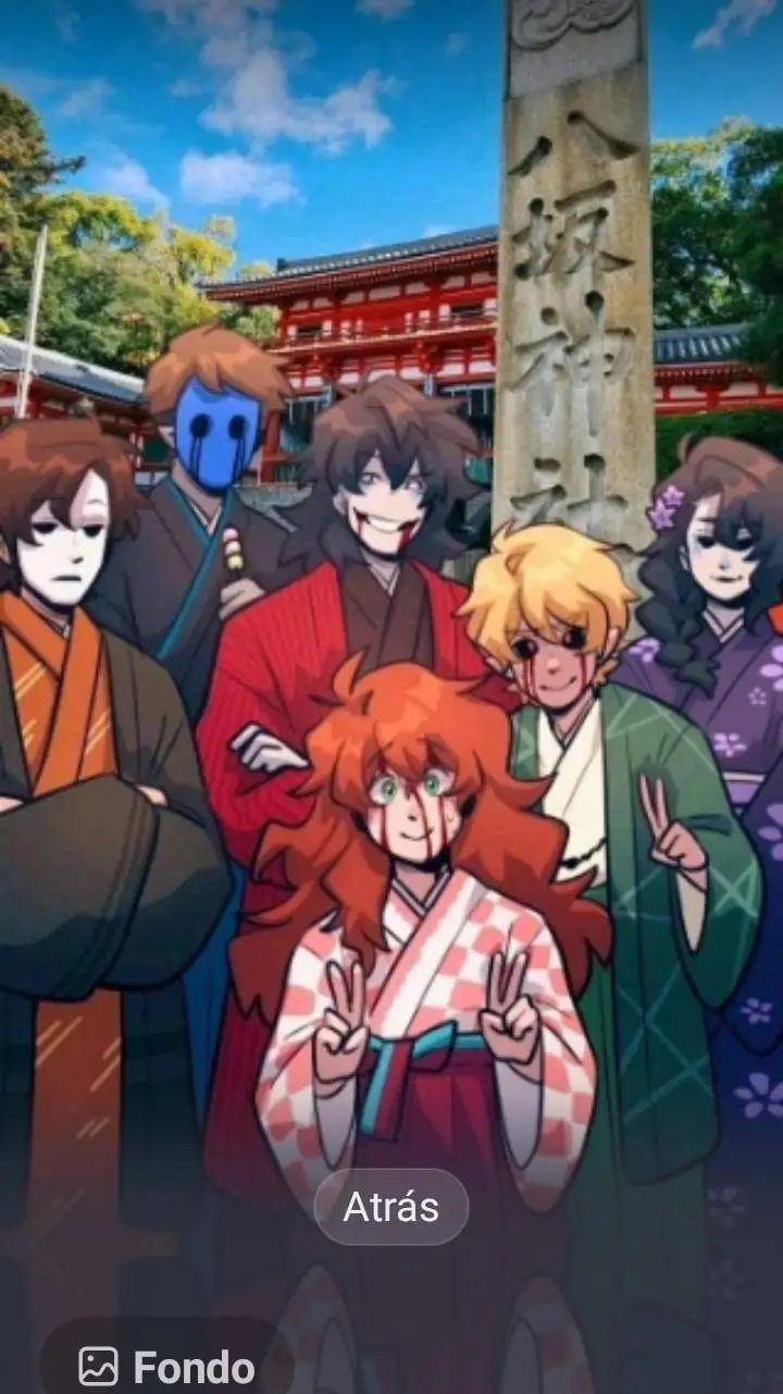 ai character: Viaje a Japón  background