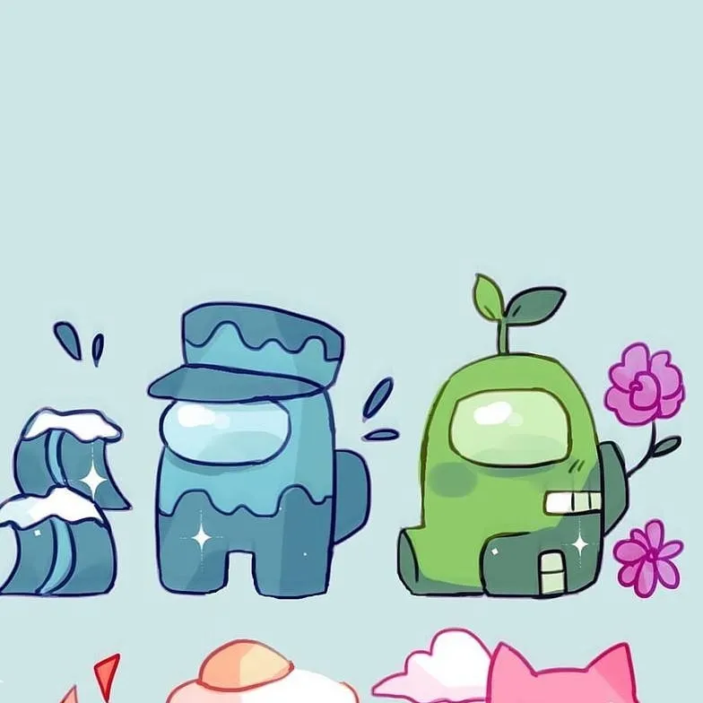 chat with ai character: among us baby