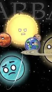 ai character: Solarballs! background
