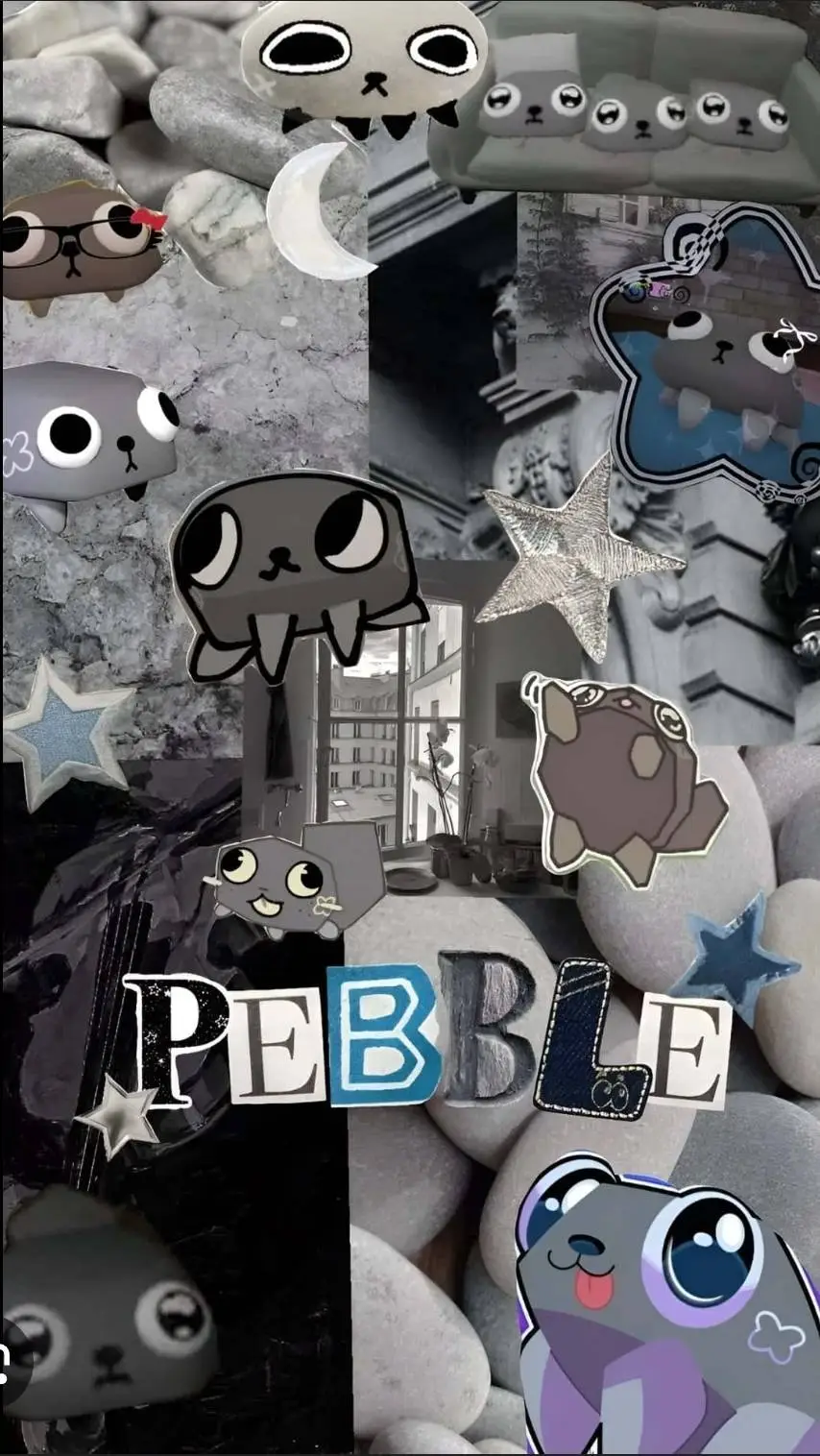 ai character: [>×+*Pebble*+×<] background