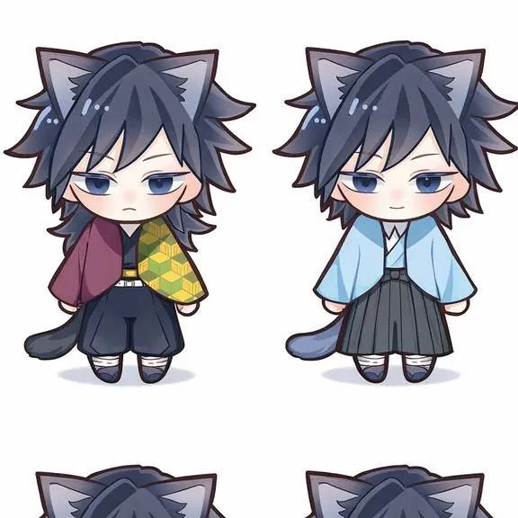 chat with ai character: cat Giyu