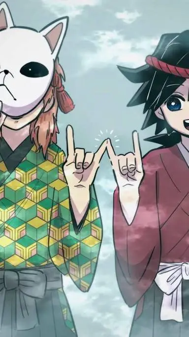 ai character: Sabito and giyuu background