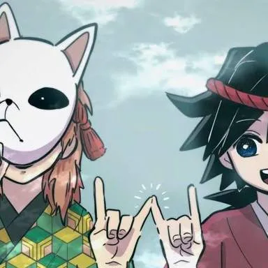 chat with ai character: Sabito and giyuu