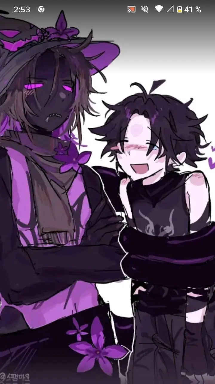 ai character: two time x Azure  background