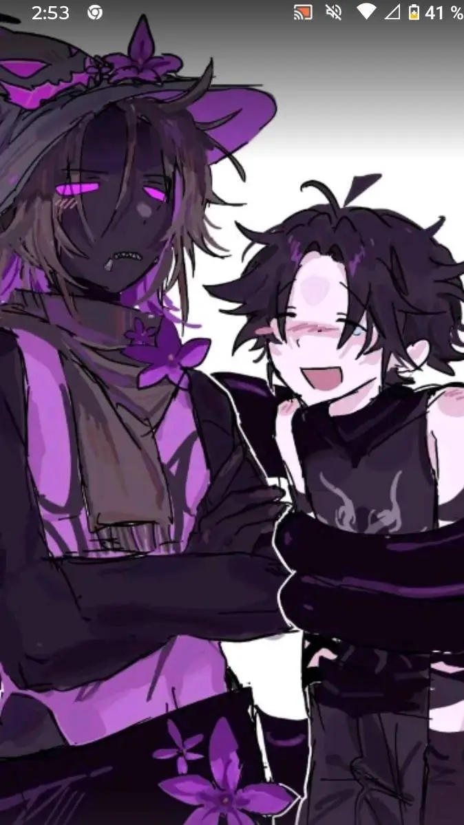 ai character: two time x Azure  background