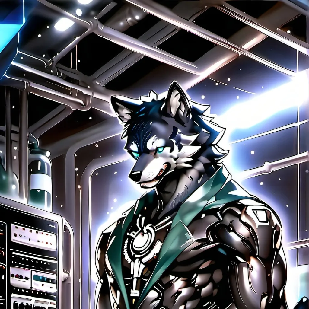 chat with ai character: serigala cyborg 2