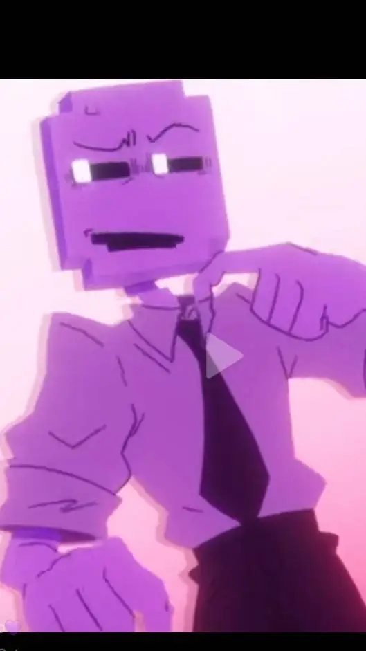 ai character: 💜👾💟Purple guy 💟👾💜 background