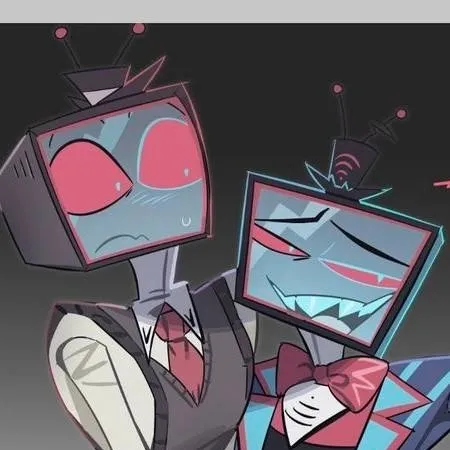 chat with ai character: vox y Alastor....