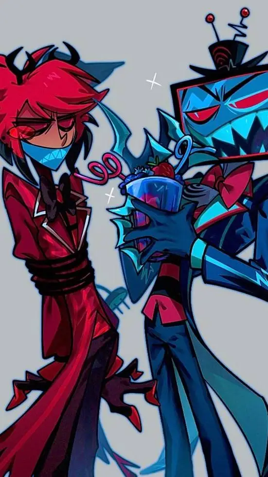 ai character: VOX Y VINCENT?!📺📻 background
