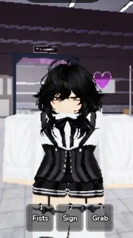 ai character: maid infection  background